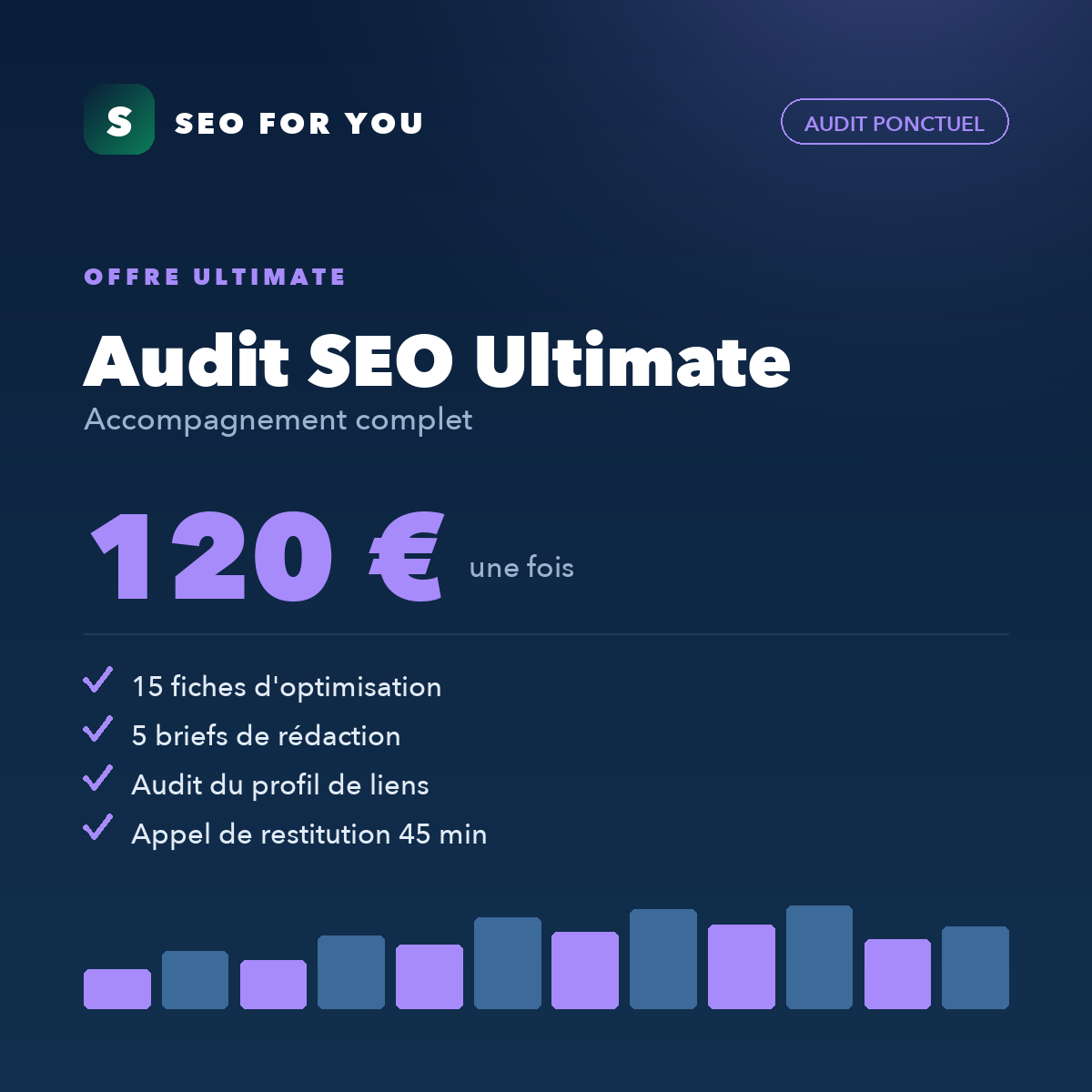 Audit SEO Ultimate — accompagnement complet